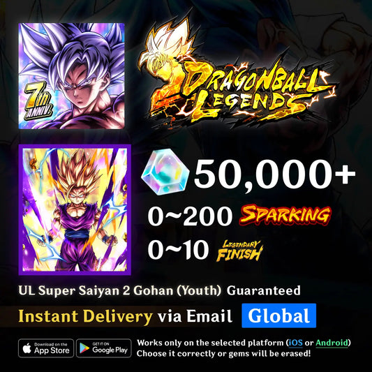Dragon Ball Legends ULTRA SS2 Gohan (Youth) Starter Account [iOS/Android]