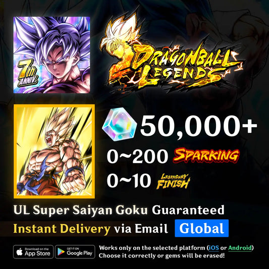 Dragon Ball Legends ULTRA Super Saiyan Goku Starter Account [iOS/Android]