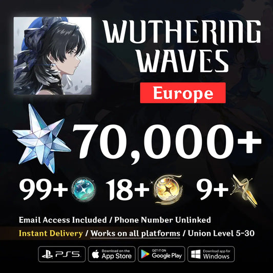 WuWa Reroll Account with Astrites [Europe Server]